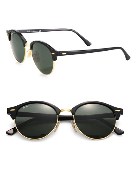 clubmaster round sunglasses